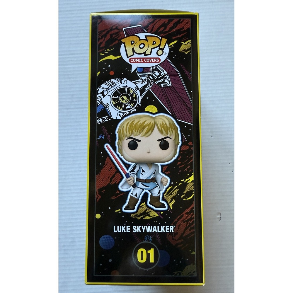 FUNKI POP! Star Wars - Luke Skywalker Walmart Comic Book Cover Sealed Case - NEW - Picture 3 of 8